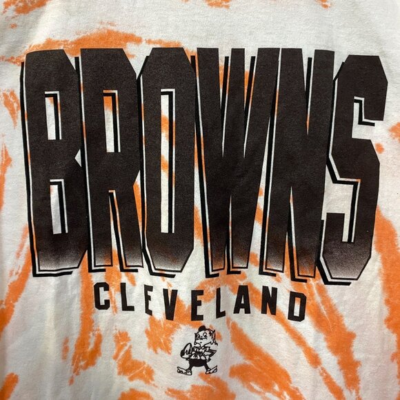 NFL Franchise AFC North Cleveland Browns Tie-Dye Long Sleeve XXL - Picture 2 of 4